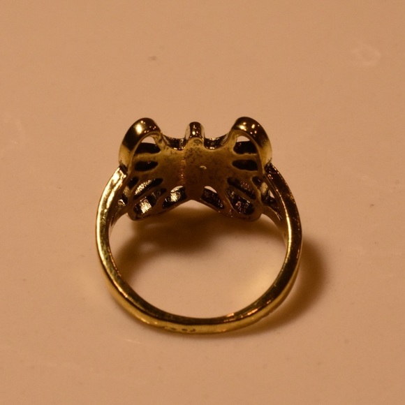 5/$25 Elegant Gold Butterfly Ring - Picture 4 of 7